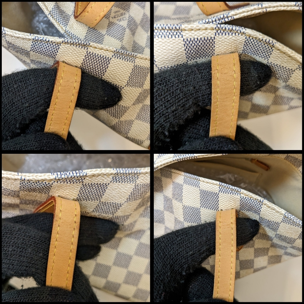 💎Authentic Louis Vuitton salina pm Damier azur shoulder bag - Picture 10 of 15